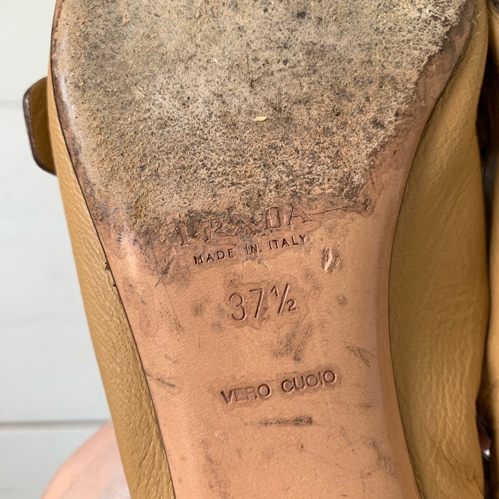 Prada Vero Cuoio Mules Loafers - Picture 6 of 8